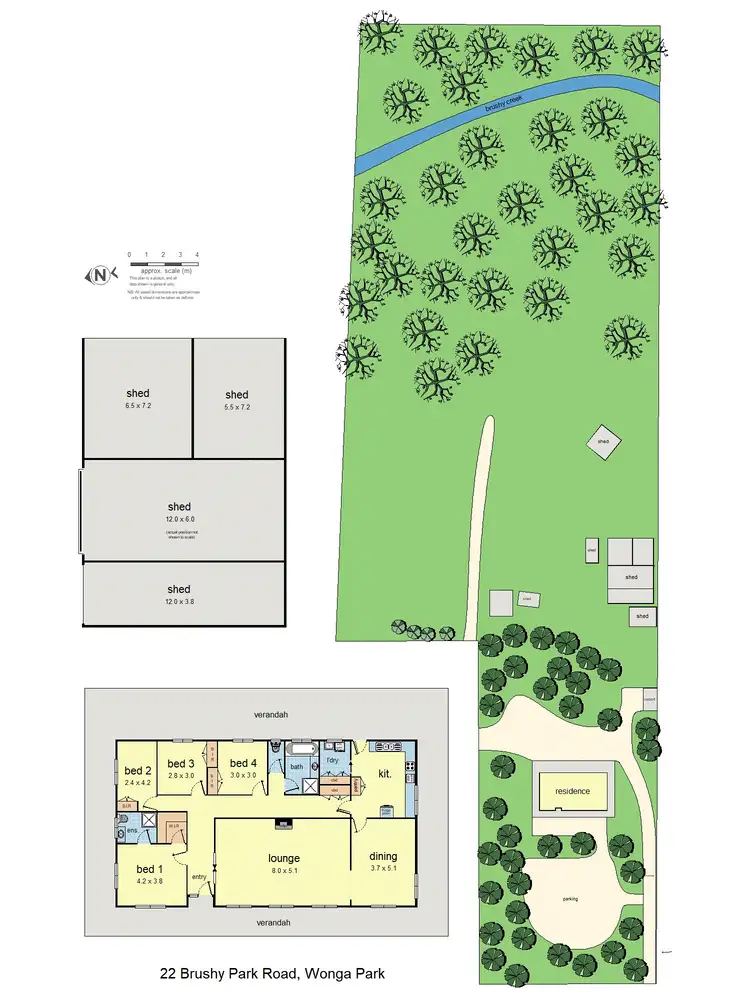 Floorplan of Homely house listing, 22 Brushy Park Road, Wonga Park VIC 3115