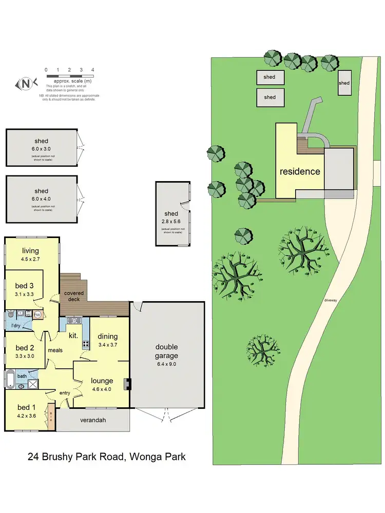 Floorplan of Homely house listing, 24 Brushy Park Road, Wonga Park VIC 3115