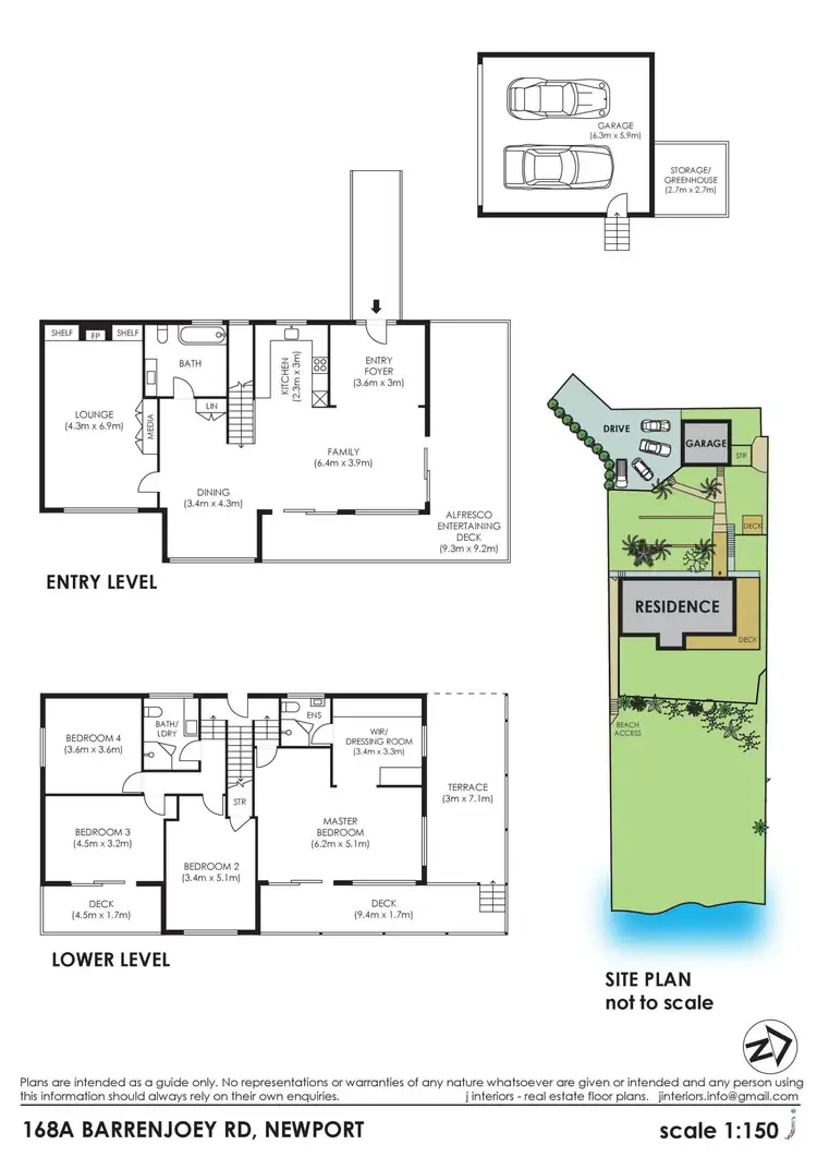 Floorplan of Homely house listing, 168a Barrenjoey Road, Newport NSW 2106