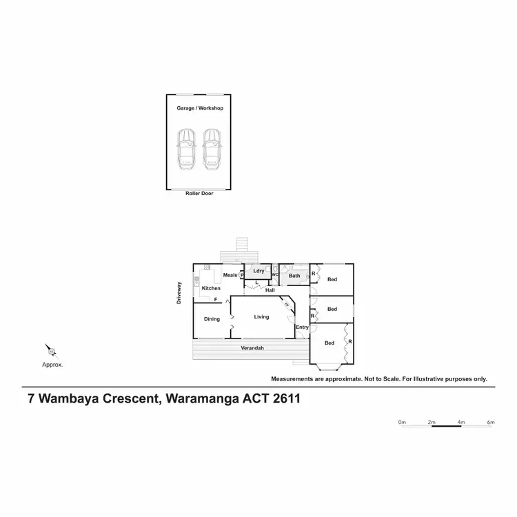 Floorplan of Homely house listing, 7 Wambaya Crescent, Waramanga ACT 2611