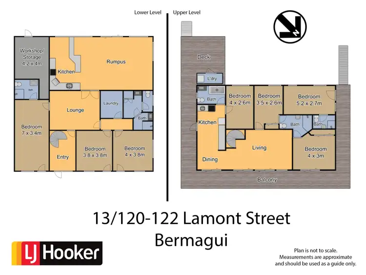 Floorplan of Homely unit listing, 13/120-122 Lamont Street, Bermagui NSW 2546