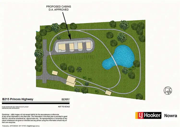 Floorplan of Homely house listing, B215 Princes Highway, Jaspers Brush NSW 2535