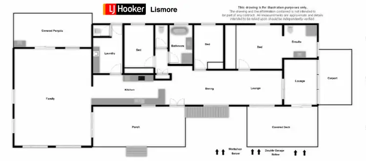 Floorplan of Homely house listing, 2 Hillcrest Avenue, Goonellabah NSW 2480