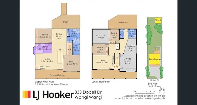 Floorplan of Homely house listing, 333 Dobell Drive, Wangi Wangi NSW 2267