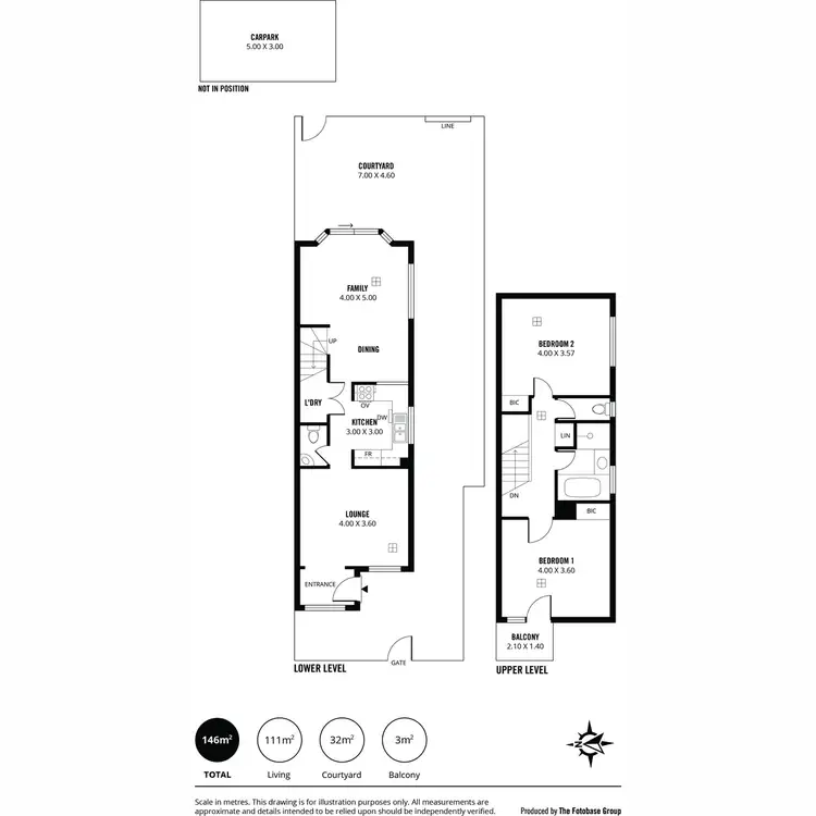 Floorplan of Homely townhouse listing, 5/4 Osmond Terrace, Norwood SA 5067