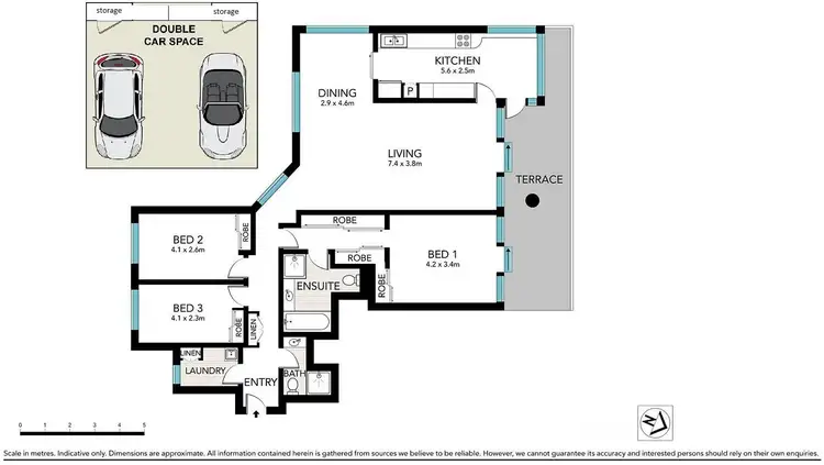 Floorplan of Homely apartment listing, 901/79 Grafton Street, Bondi Junction NSW 2022