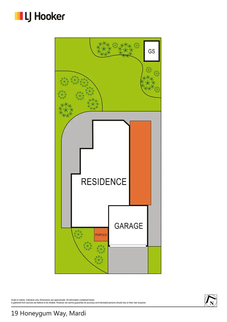 Floorplan of Homely house listing, 19 Honeygum Way, Mardi NSW 2259