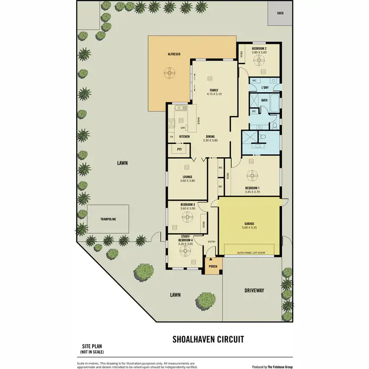 Floorplan of Homely house listing, 28 Shoalhaven Circuit, Mawson Lakes SA 5095