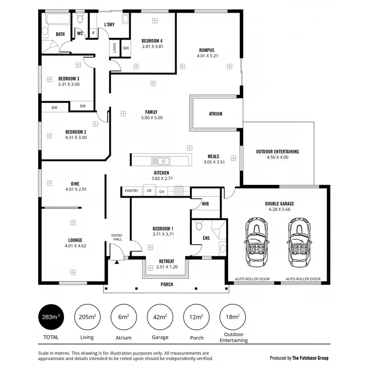 Floorplan of Homely house listing, 2 Legend Avenue, Walkley Heights SA 5098