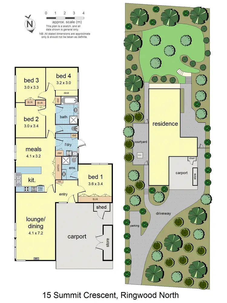 Floorplan of Homely house listing, 15 Summit Crescent, Ringwood North VIC 3134