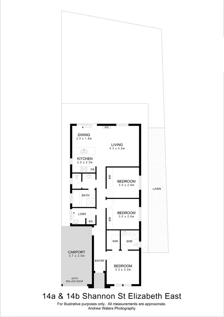 Floorplan of Homely house listing, 14b Shannon Street, Elizabeth East SA 5112