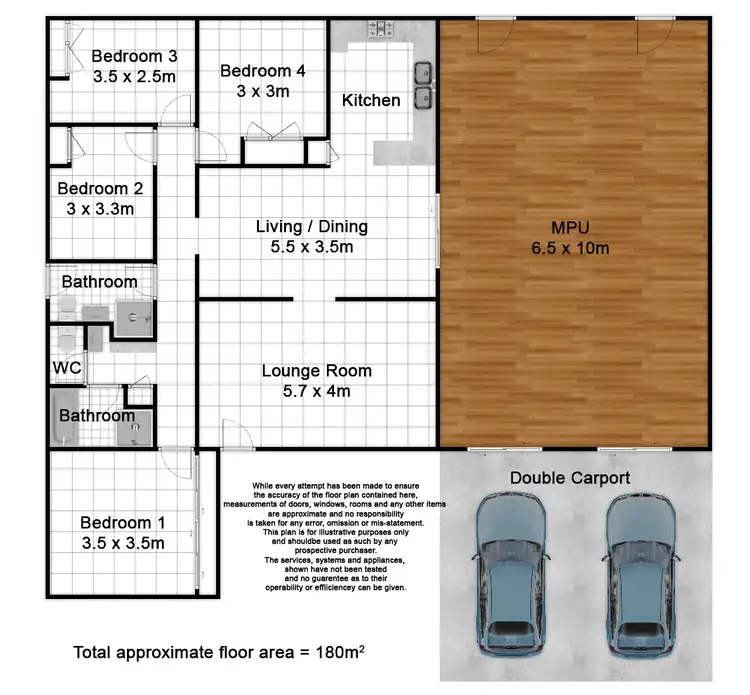 Floorplan of Homely house listing, 14 Lycoris Street, Crestmead QLD 4132