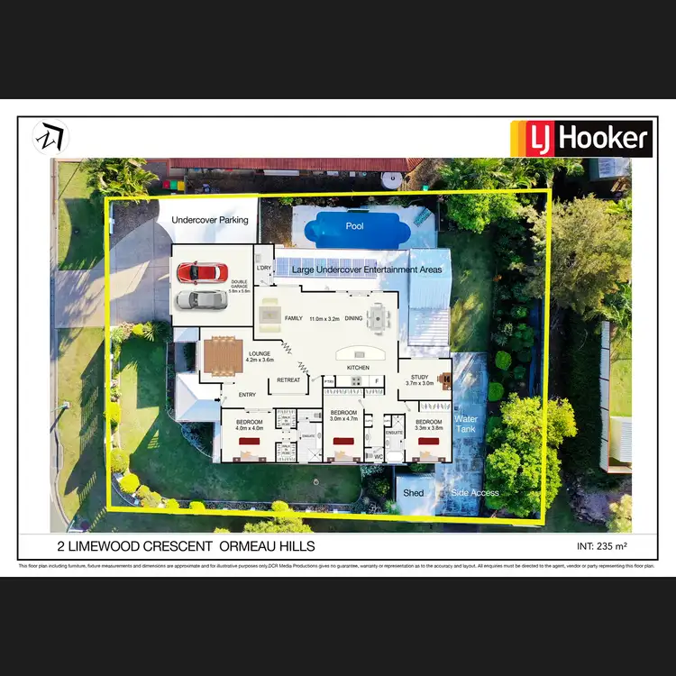 Floorplan of Homely house listing, 2 Limewood Crescent, Ormeau Hills QLD 4208