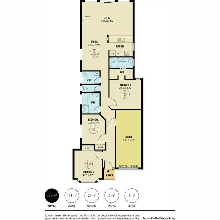 Floorplan of Homely house listing, 206a Kesters Road, Para Hills SA 5096