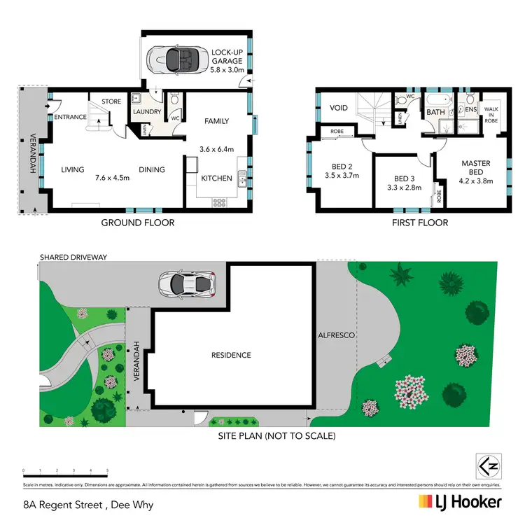 Floorplan of Homely house listing, 8A Regent Street, Dee Why NSW 2099