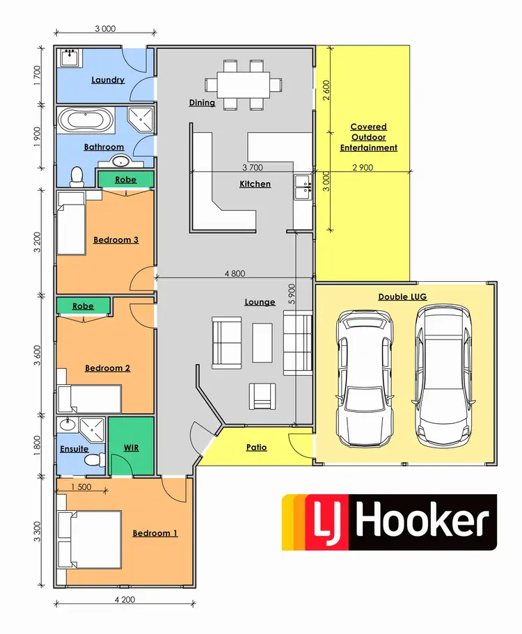 Floorplan of Homely house listing, 23 Molong Road, Old Bar NSW 2430