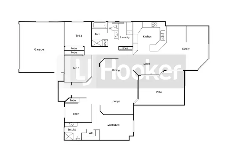 Floorplan of Homely house listing, 55 Diamantina Circuit, Harrington NSW 2427