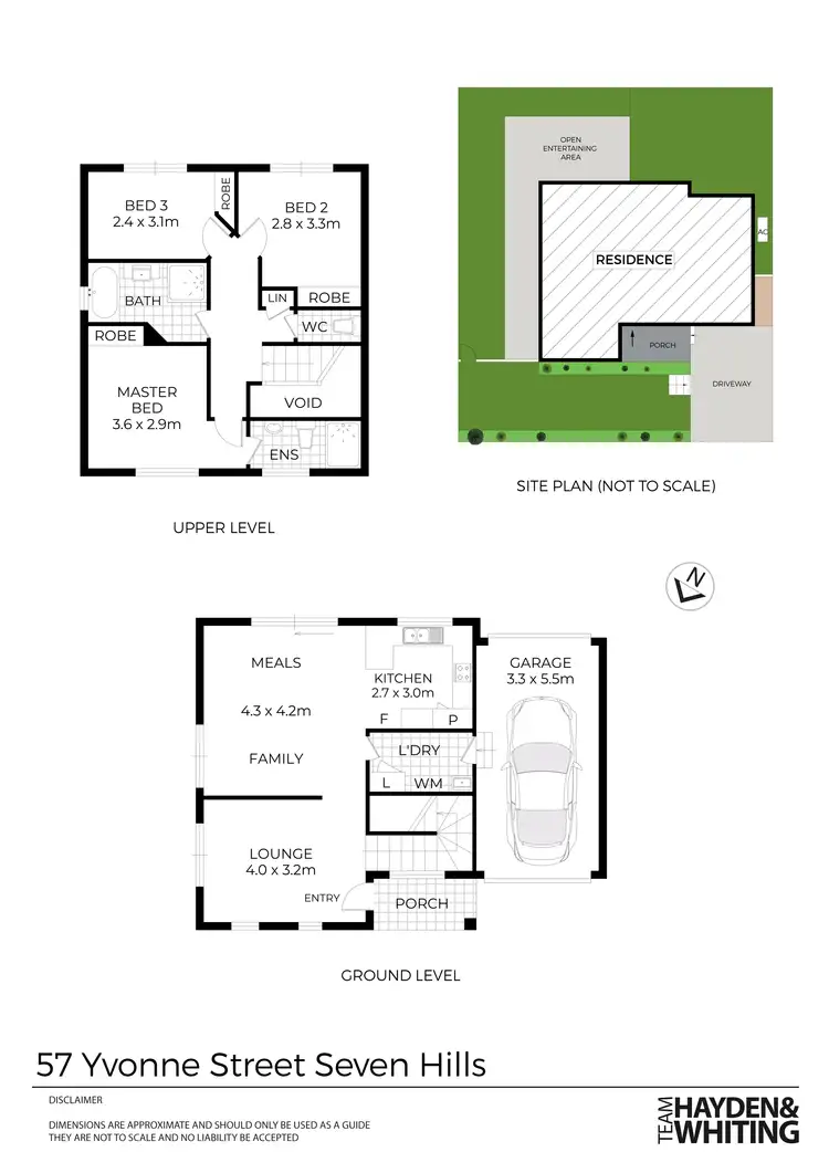 Floorplan of Homely house listing, 57 Yvonne Street, Seven Hills NSW 2147