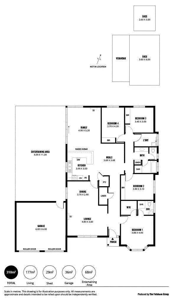 Floorplan of Homely house listing, 13 Wilson Court, Mount Barker SA 5251