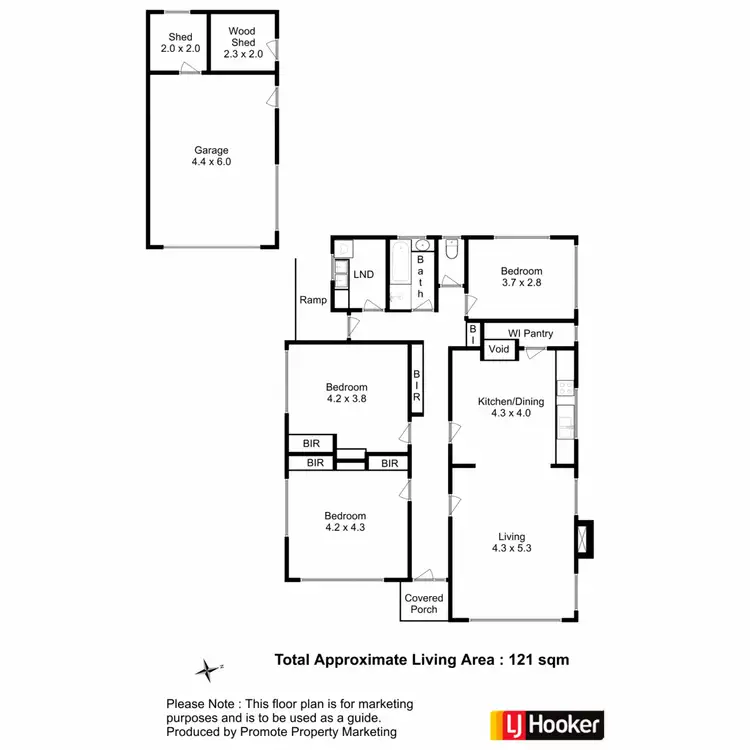 Floorplan of Homely house listing, 3 Queen Street, Bothwell TAS 7030