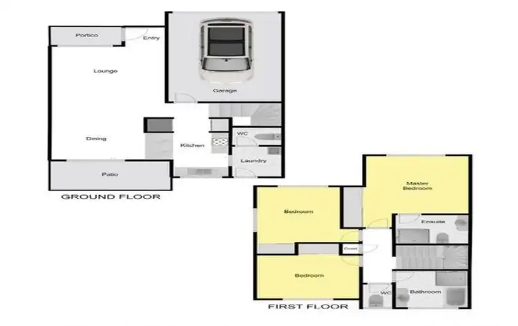 Floorplan of Homely townhouse listing, 75/90 Northquarter Drive, Murrumba Downs QLD 4503