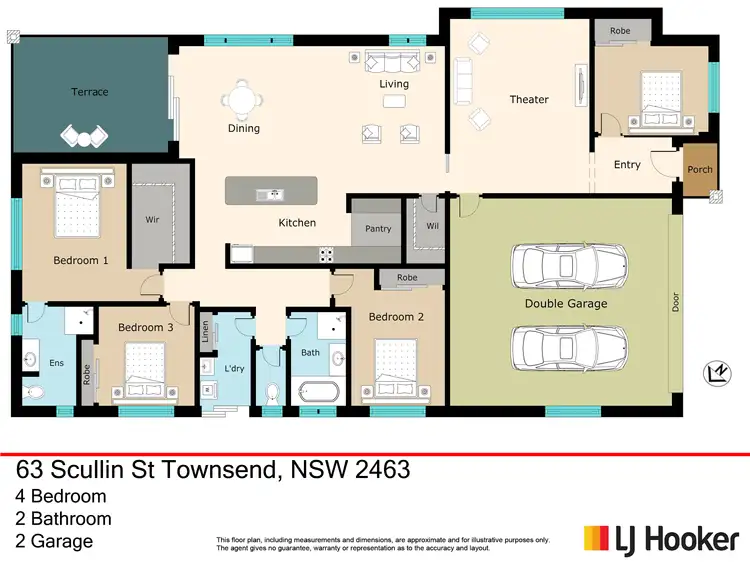 Floorplan of Homely house listing, 63 Scullin Street, Townsend NSW 2463