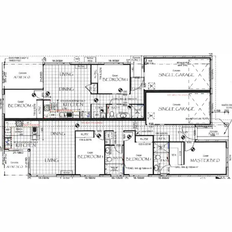 Floorplan of Homely house listing, 20A Jimmieson Avenue, Labrador QLD 4215
