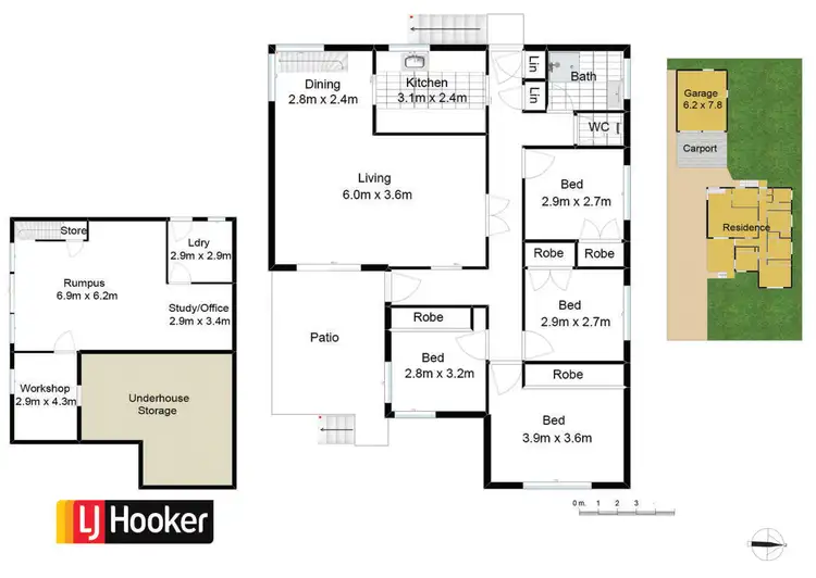 Floorplan of Homely house listing, 4 Alam Street, Warners Bay NSW 2282