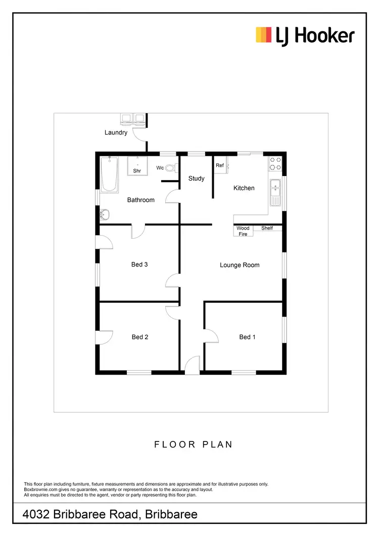 Floorplan of Homely house listing, 4032 Bribbaree Road, Bribbaree NSW 2594