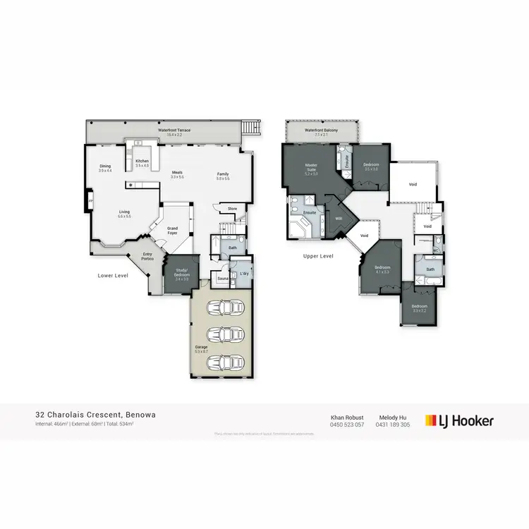 Floorplan of Homely house listing, 32 Charolais Crescent, Benowa Waters QLD 4217