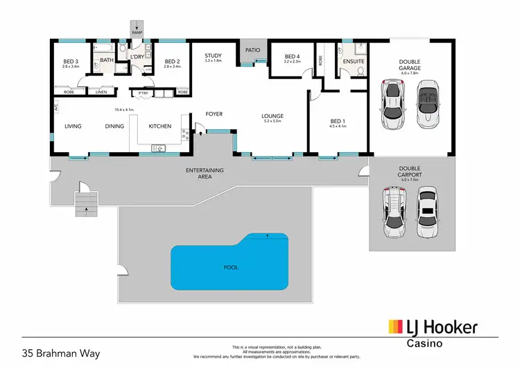 Floorplan of Homely house listing, 35 Brahman Way, North Casino NSW 2470