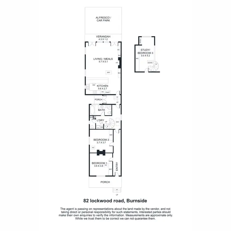 Floorplan of Homely house listing, 82 Lockwood Road, Burnside SA 5066