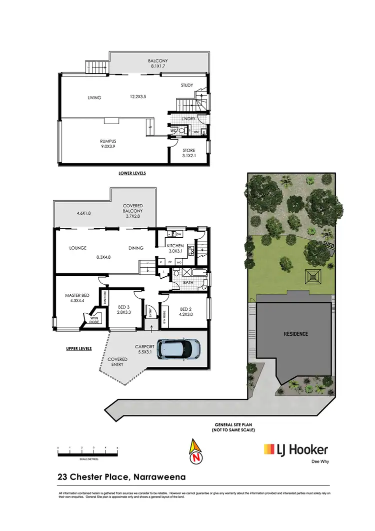 Floorplan of Homely house listing, 23 Chester Place, Narraweena NSW 2099
