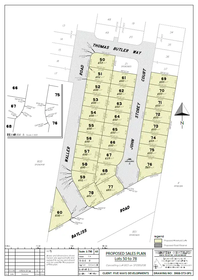 Floorplan of Homely land listing, L58 Waller Road, Park Ridge QLD 4125