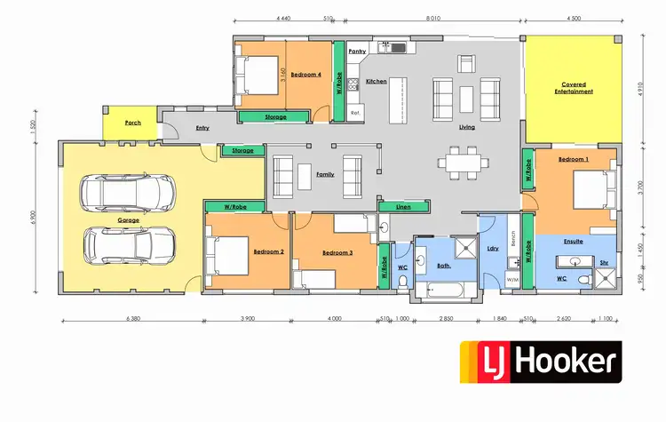 Floorplan of Homely house listing, 35 Bluehaven Drive, Old Bar NSW 2430