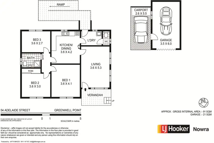 Floorplan of Homely house listing, 54 Adelaide Street, Greenwell Point NSW 2540