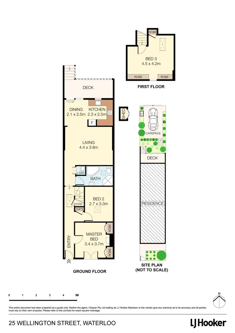 Floorplan of Homely house listing, 25 Wellington Street, Waterloo NSW 2017