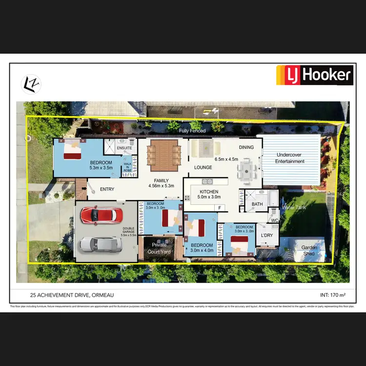 Floorplan of Homely house listing, 25 Achievement Drive, Ormeau QLD 4208