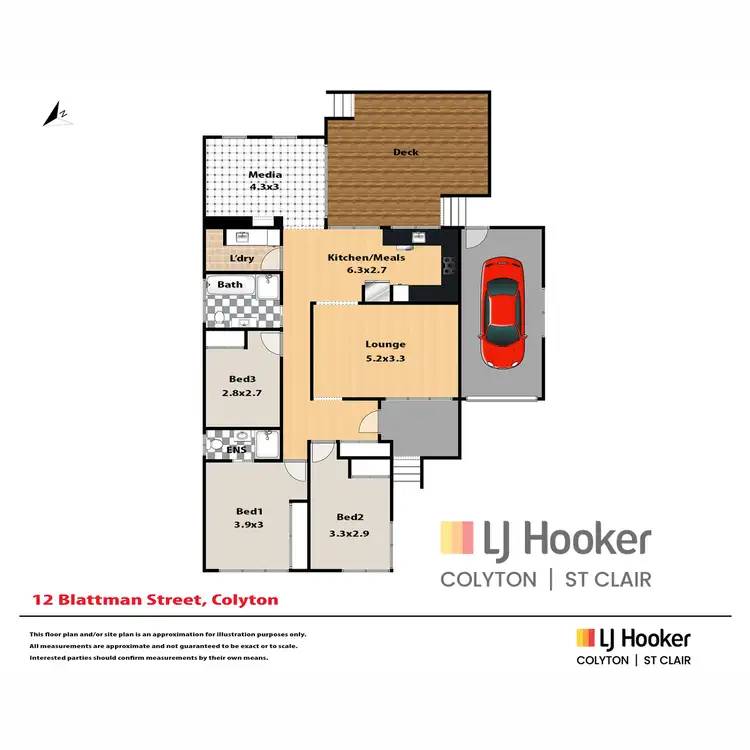 Floorplan of Homely house listing, 12 Blattman Street, Colyton NSW 2760