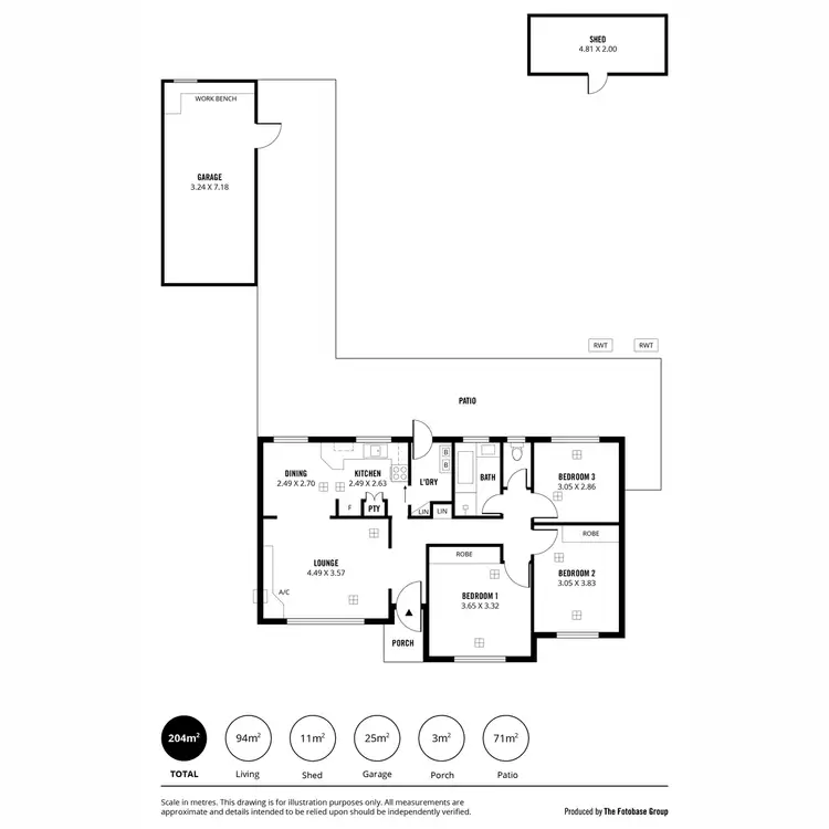 Floorplan of Homely house listing, 2 Yalanga Court, Salisbury Plain SA 5109