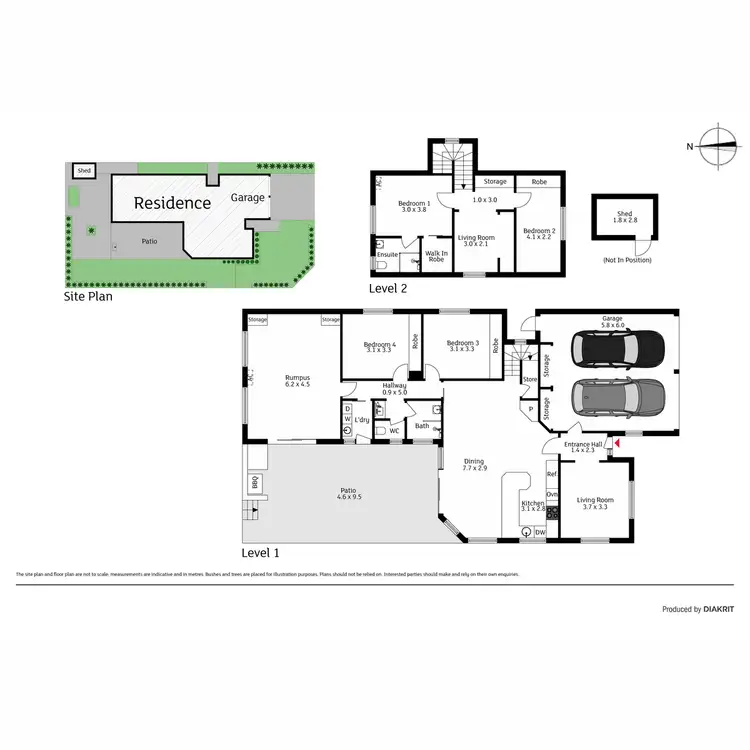 Floorplan of Homely house listing, 52 Sugarloaf Circle, Palmerston ACT 2913