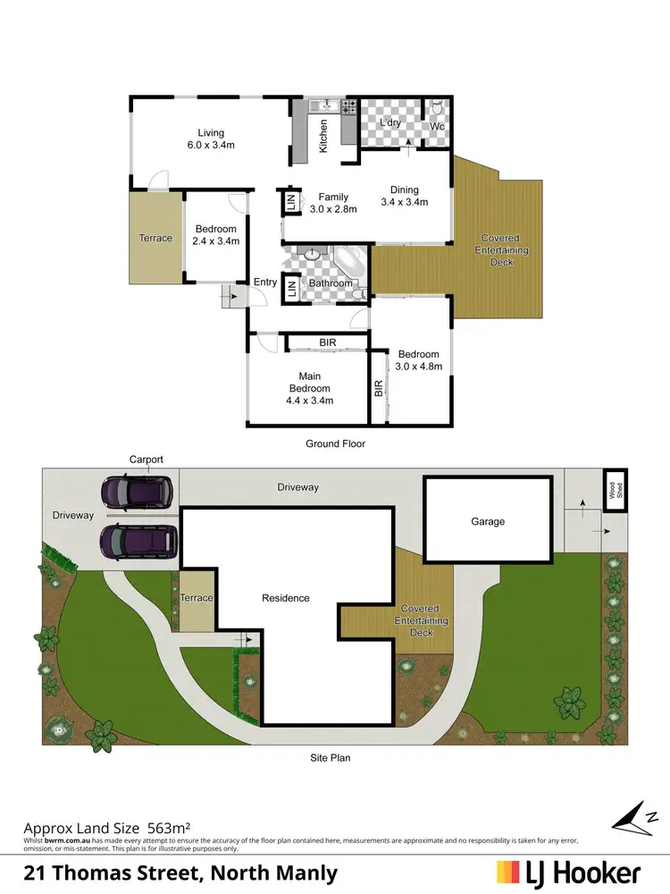 Floorplan of Homely house listing, 21 Thomas Street, North Manly NSW 2100