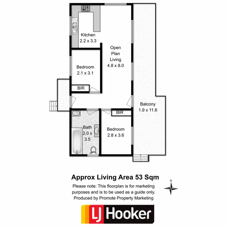 Floorplan of Homely house listing, 19 Le Compte Place, Bagdad TAS 7030