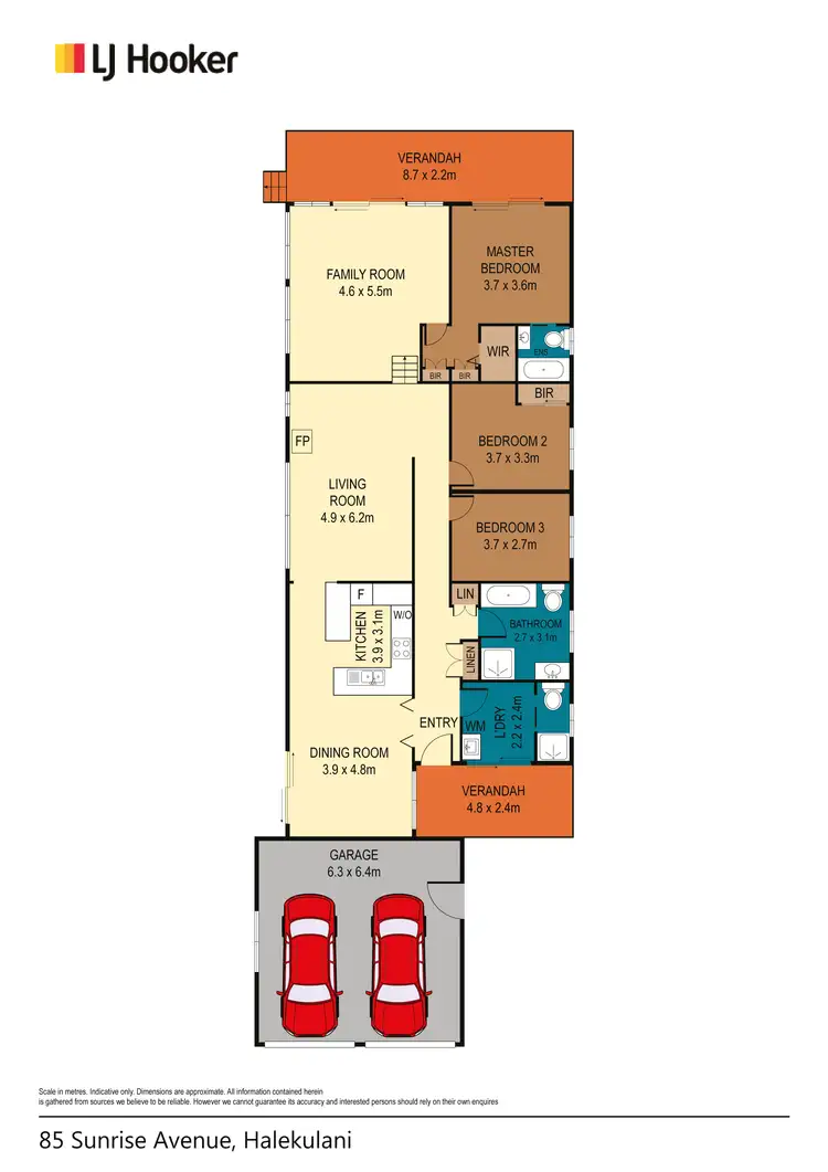 Floorplan of Homely house listing, 85 Sunrise Avenue, Halekulani NSW 2262