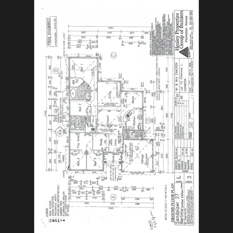 Floorplan of Homely house listing, 3 Cherana Lane, Coomera Waters QLD 4209