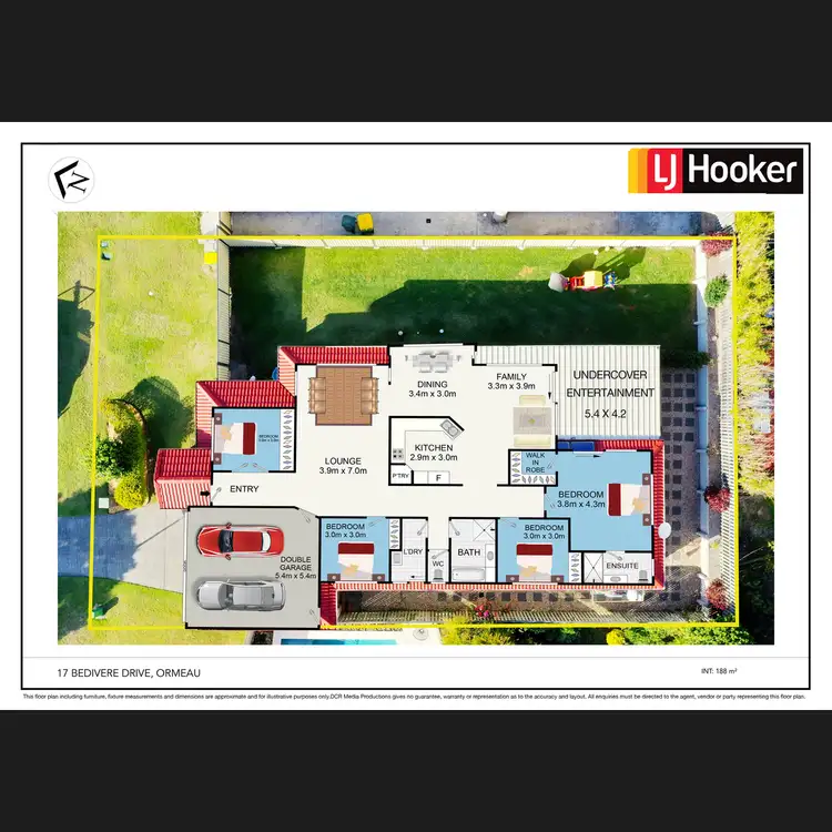 Floorplan of Homely house listing, 17 Bedivere Drive, Ormeau QLD 4208