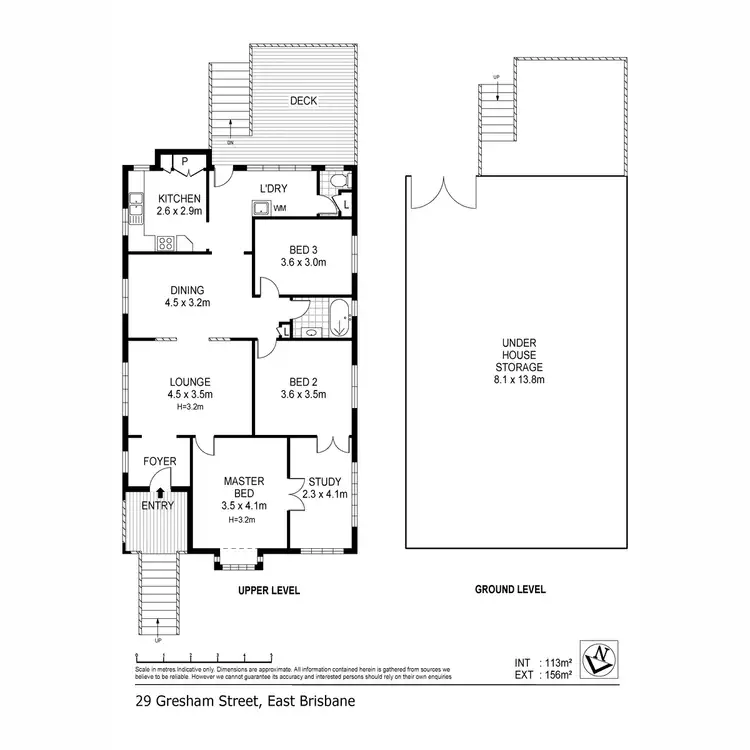 Floorplan of Homely house listing, 29 Gresham Street, East Brisbane QLD 4169