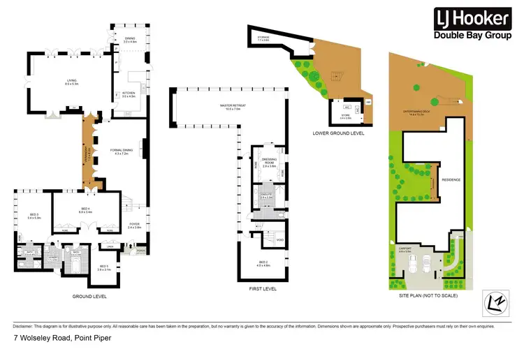 Floorplan of Homely house listing, 7 Wolseley Road, Point Piper NSW 2027