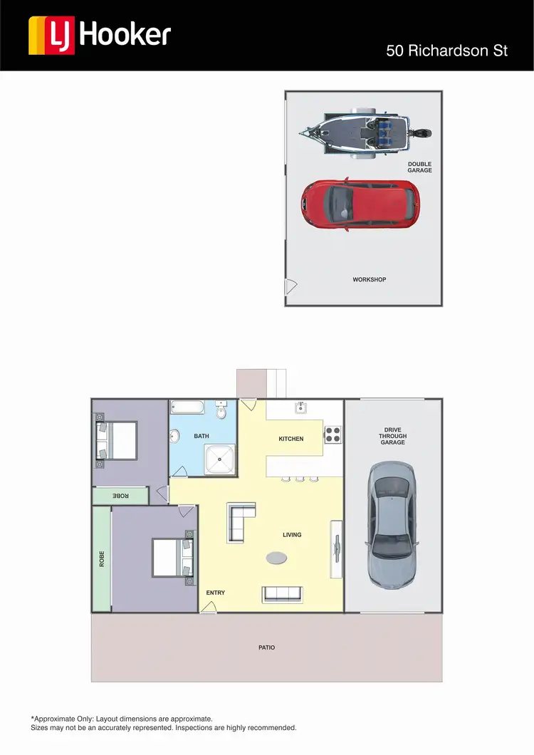 Floorplan of Homely house listing, 50 Richardson Street, Old Bar NSW 2430