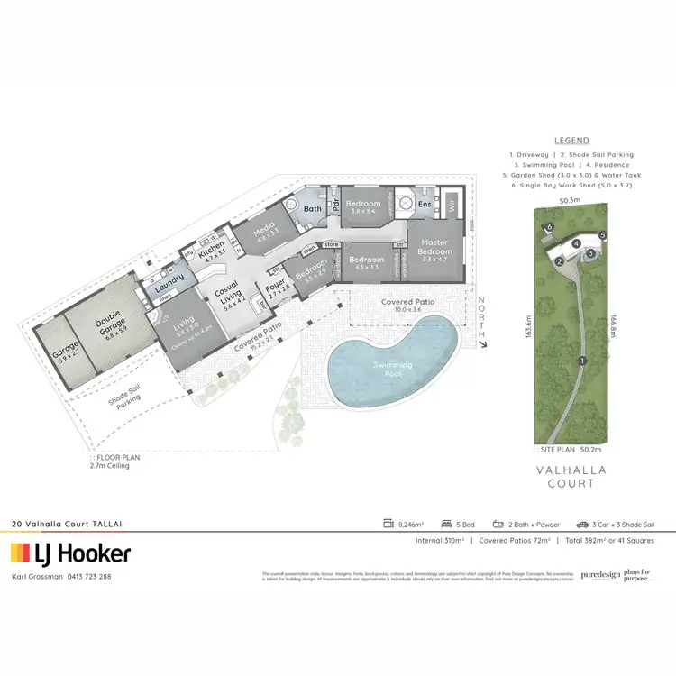 Floorplan of Homely house listing, 20 Valhalla Court, Tallai QLD 4213